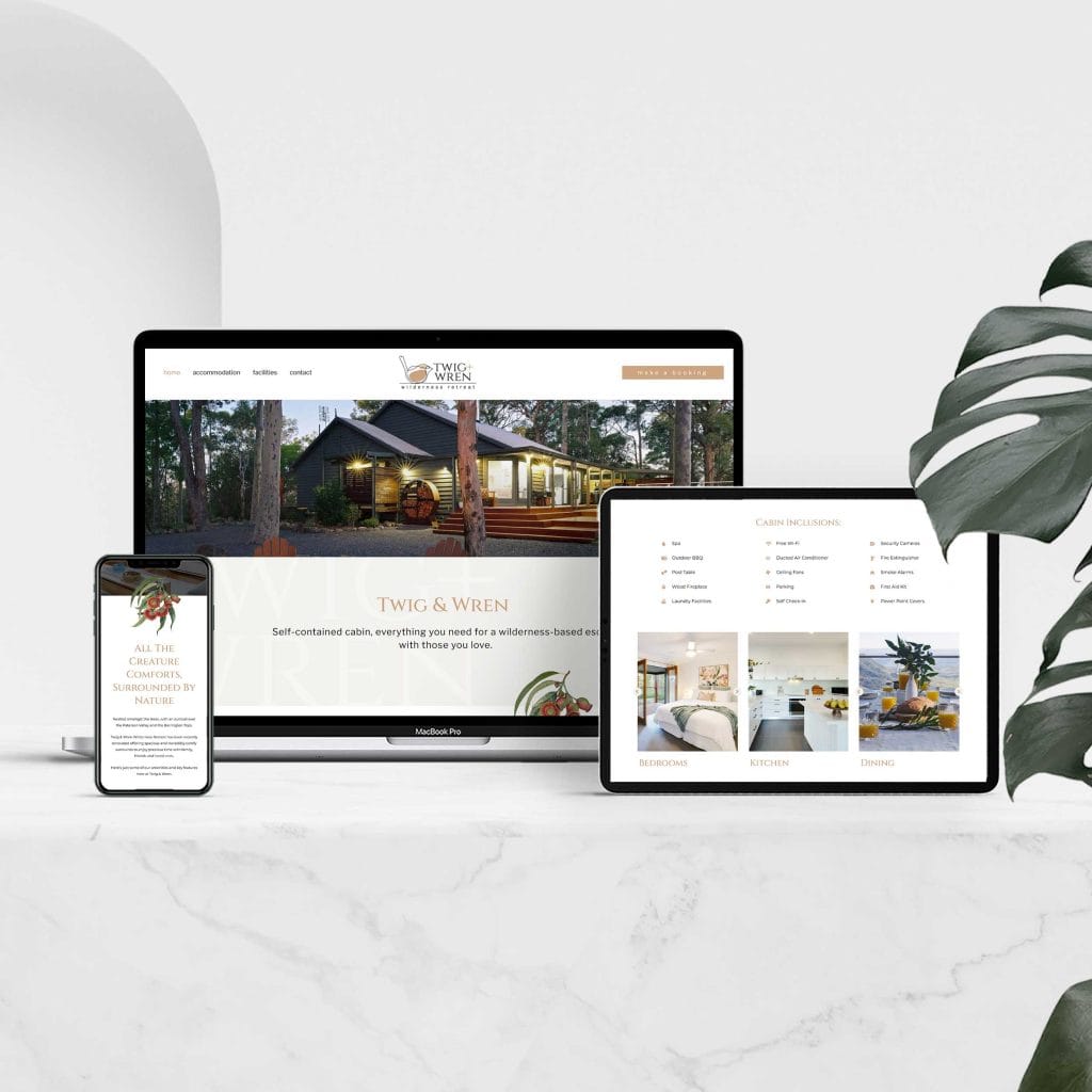 Hunter Valley custom website design – Indigo Peak client project