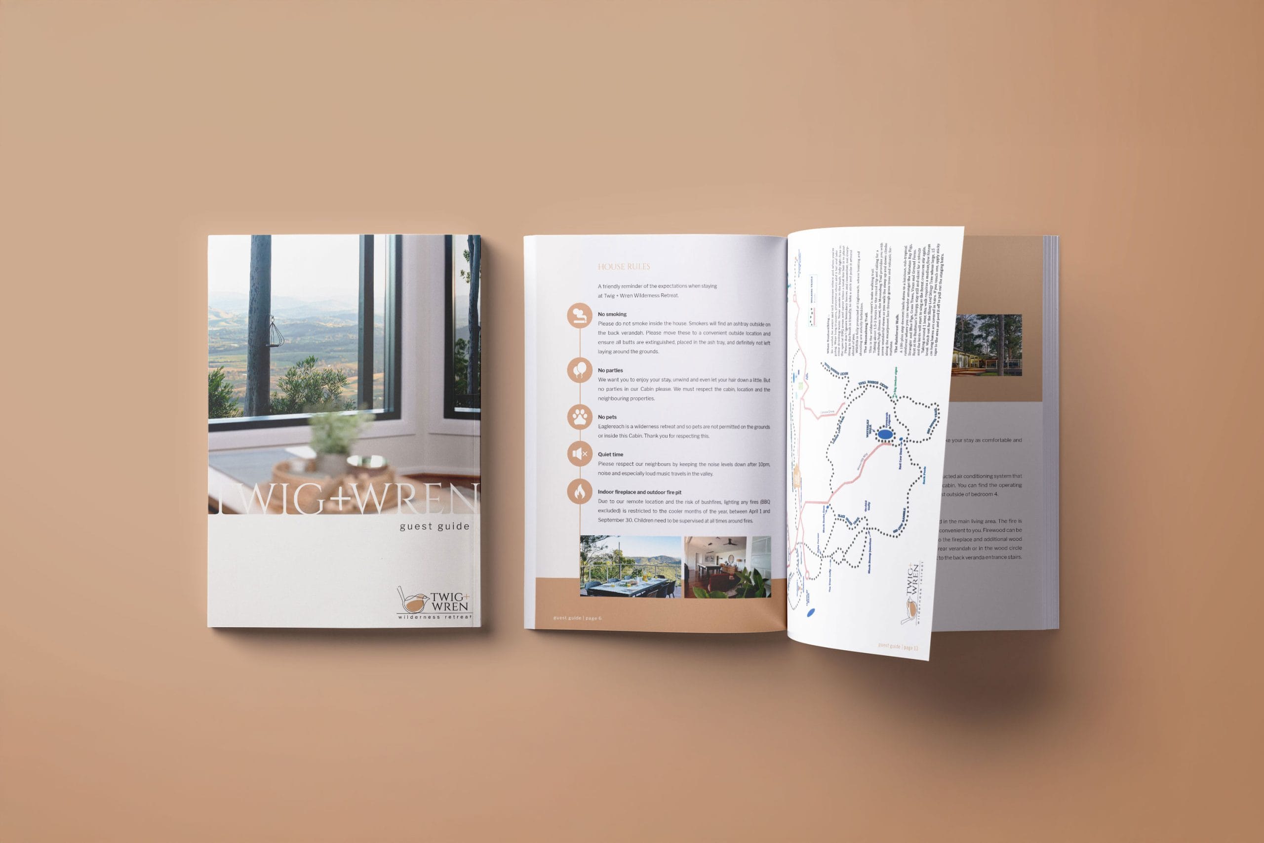 Custom logo design Hunter Valley – Indigo Peak client project