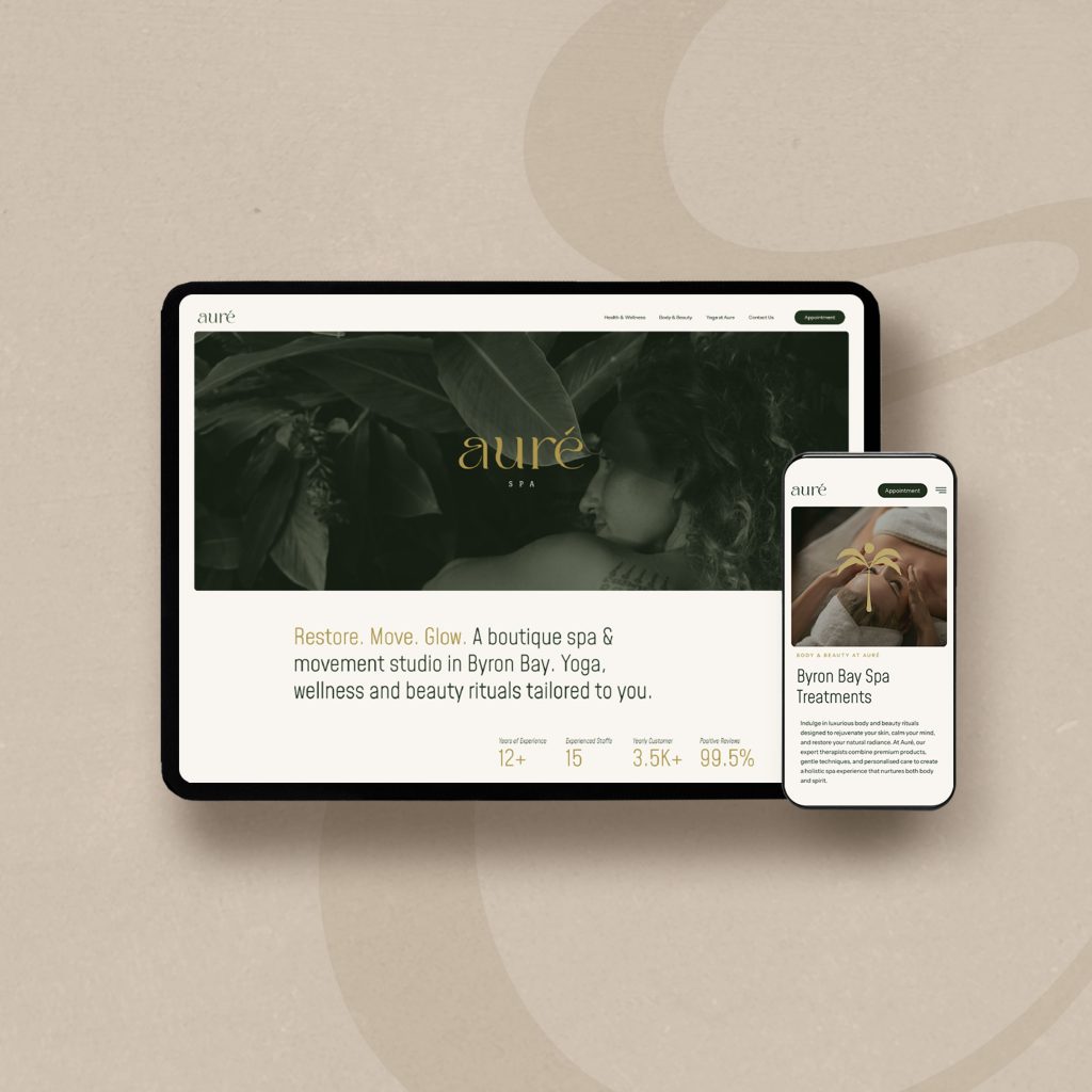 Hunter Valley custom website design – Indigo Peak client project